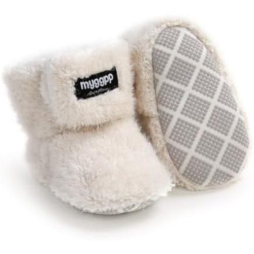Ohwawadi Infant Baby Slippers Girls Boys Booties Warm Baby Socks Shoes Newborn Crib Shoes Baby Footwear Prewalkers