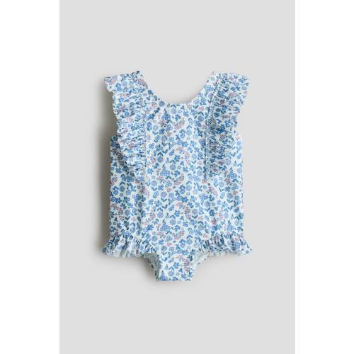 RUFFLE-TRIMMED SWIMSUIT