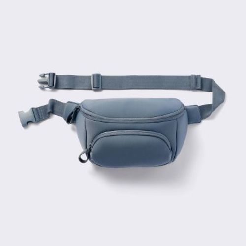 Faux Neoprene Diaper Sling - Black - Cloud Island™
