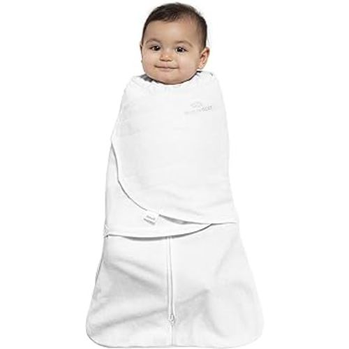 HALO Baby Sleeping Bag Swaddle | 1.5 TOG SleepSack | 100% Cotton, White Sleeping Sack For Newborn Babies | Easy Zip Access Nappy Change | Wearable Blanket Grow Bag | Boys & Girls, 0-3 Months: Buy Online at Best Price in UAE - Amazon.ae