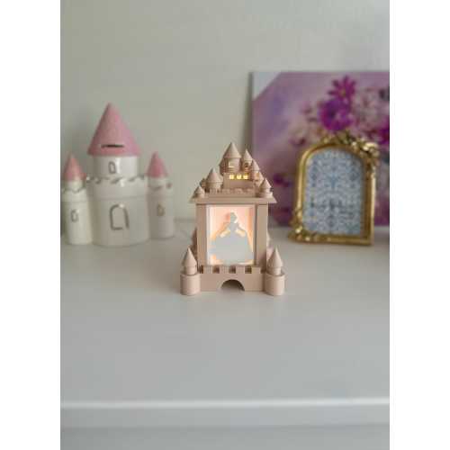 Customizable Princess Castle Themed Nightlight | 3D Printed