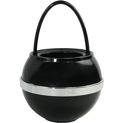 Crystal Quest Black Bath Ball Water Filter | Reduces Contaminants for Softer, Smoother Skin | BPA Free