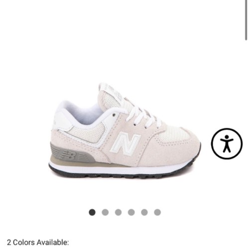 New Balance 574 Athletic Shoe - Baby / Toddler - Nimbus Cloud | Journeys