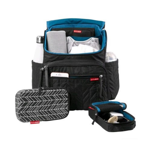 Skip Hop Forma Diaper Backpack - Black