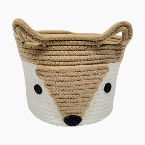 Levtex Baby Rope Storage Basket - Fox