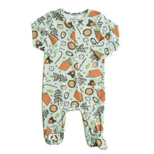 Cozy Camper Zipper Footie
