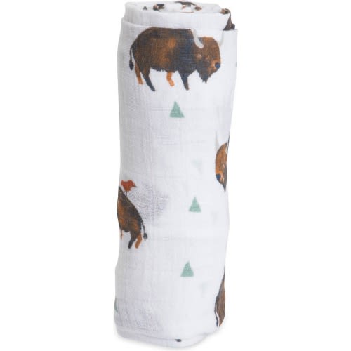 LITTLE UNICORN Cotton Muslin Swaddle Blanket