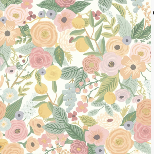 Garden Party Peel & Stick Wallpaper - Pastel Multi – Rifle Paper Co