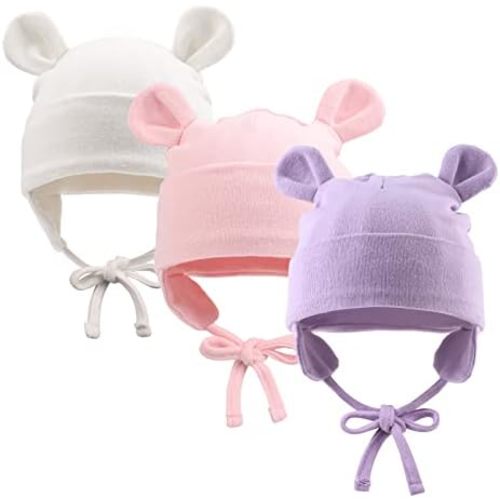 JANGANNSA Winter Baby Newborn Hat Cotton Baby Boy Beanie Autumn Infant Girls Hats New Born Hospital Bonnet