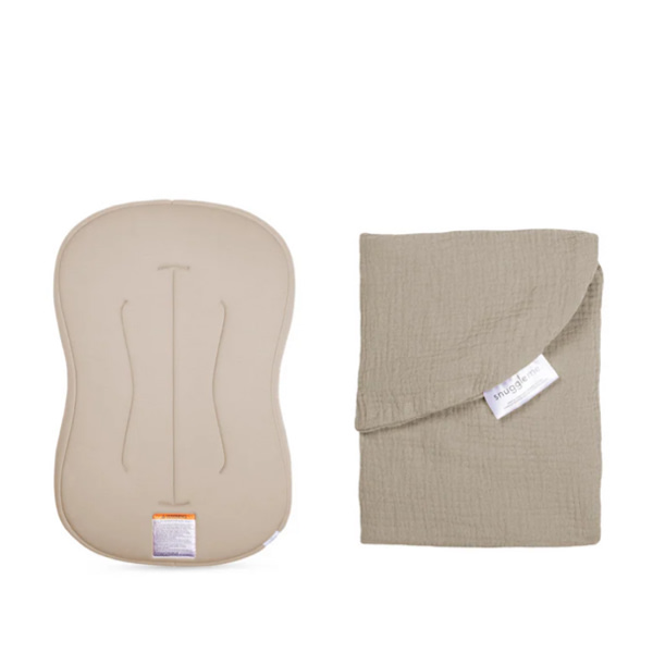 Lounger Curve + Muslin Cover Set | Birch