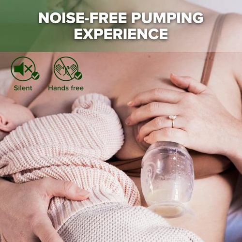 haakaa Silicone Breast Pump & Silicone Cap 5oz/150ml, Gen.2