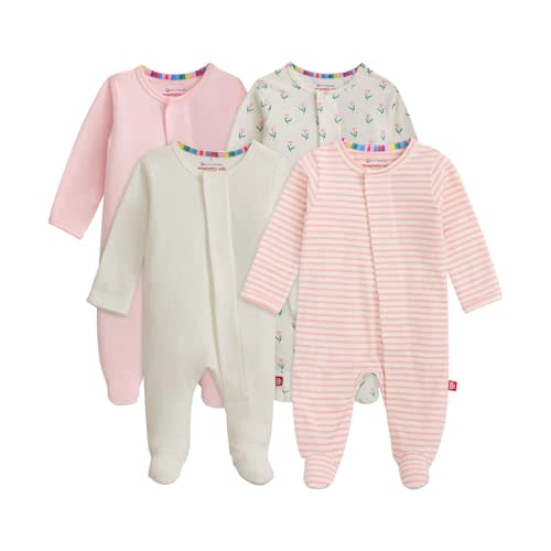 Magnetic Me Cloudstretch 4-Pack Bundle | Magnetic Baby Footie Pajamas