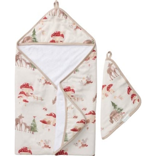 Hooded Towel & Washcloth Set