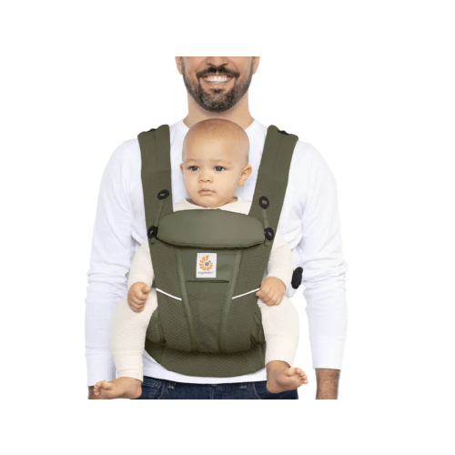 Omni Breeze Baby Carrier - 4 carry positions | Ergobaby, Olive Green