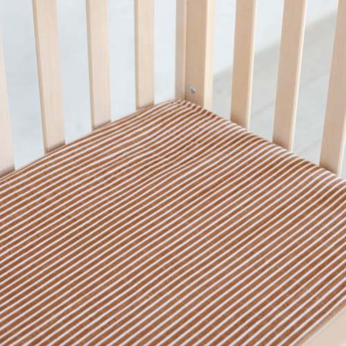 COTTON MUSLIN CRIB SHEETS
