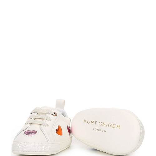 Kurt Geiger London Girls' Mini Lane Love Sneaker Crib Shoes (Infant)