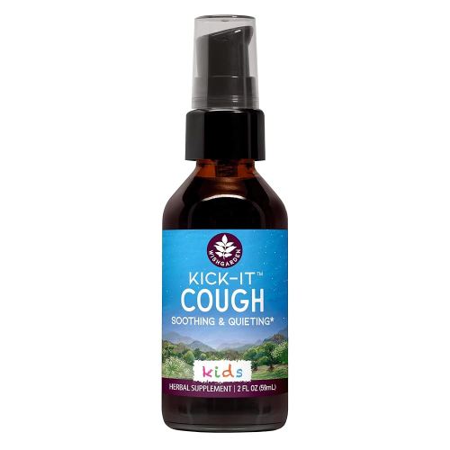 WishGarden Herbs Kick-It Cough for Kids - Natural Herbal