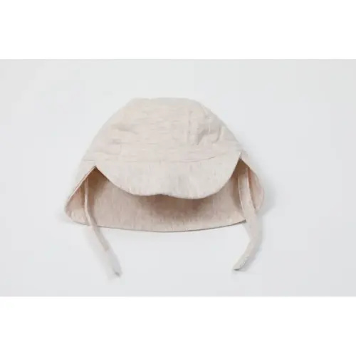 4baby Flap Hat Oatmeal Size NA | Baby Bunting AU
