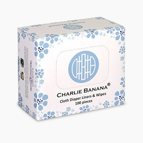 Charlie Banana 2-in-1 Bamboo Diaper Liners & Wipes