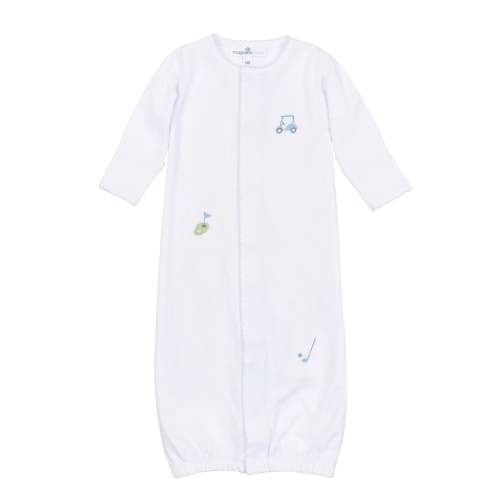 Tiny Tee Time Emb Converter Gown - Light Blue – Itty Bitty Bella