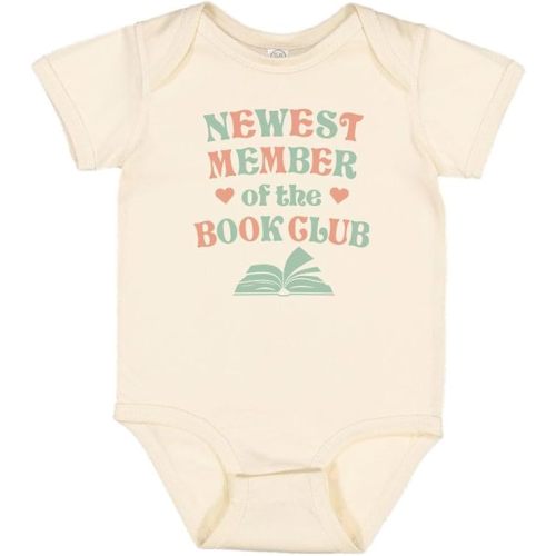 TATY Kids The Member of The Book Club Baby Infant Bodysuit