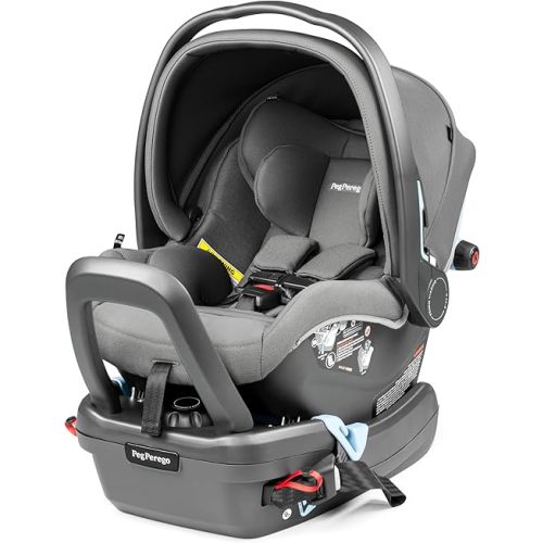 Peg Perego Primo Viaggio 4-35 K - Rear Facing Infant Car Seat - for Babies 4 to 35 lbs - Made in Italy - Mercury (Grey)