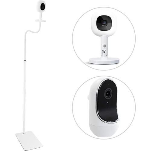 67" Adjustable Height Baby Monitor Floor Stand Holder for Nanit Pro Smart Baby Monitor & Flex Stand,Owlet Cam/Cam 2 /Owlet Duo 2, Baby Monitor,Also Cameras with 1/4 Thread Connection