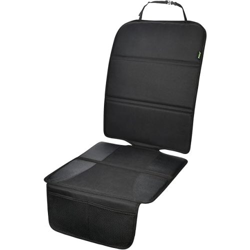 PIDO Car Seat Protector Under Baby Carseat with Thick Padding, Waterproof Material, and Non-Slip Base – Universal Fit for Leather & Fabric Vehicle Seats