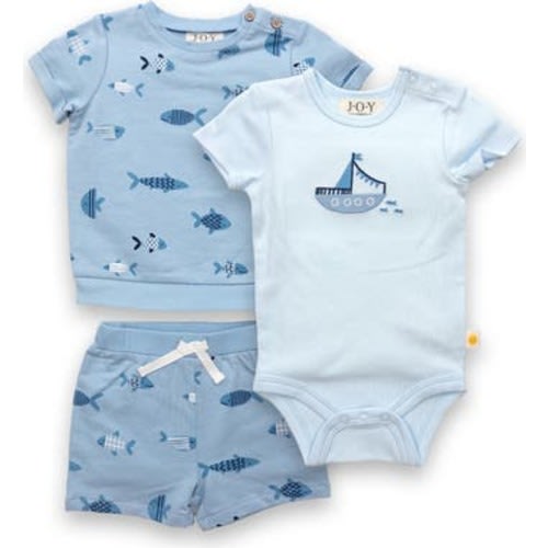 JOY JUST ORGANIC YOU Bodysuit, Top & Shorts Set | Nordstromrack