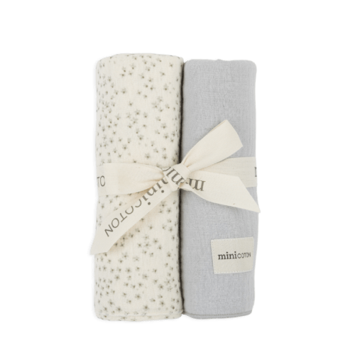 Greenhouse Flower + Cloud - Minicoton Muslin Pack