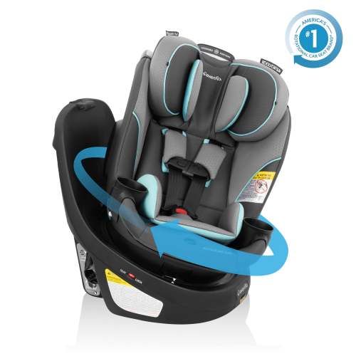 Revolve360 Slim 2-in-1 Rotating Convertible Car Seat