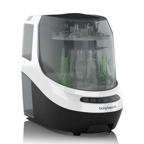 Baby Brezza Bottle Washer Pro - Baby Bottle Washer, Sterilizer + Dryer - All in One Machine Cleans Bottles, Pump Parts, & Sippy Cups - Replaces Hand Washing, Bottle Brushes and Drying Racks