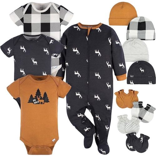 Gerber Baby Boys and Girls 12 Piece Layette Gift Set