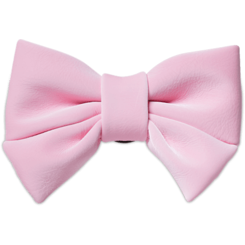 Pink Oversized Bow Croc Charm
