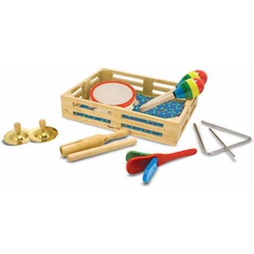 Melissa & Doug Band-in-a-Box Clap! Clang! Tap! Musical Instruments