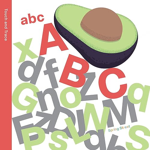 Spring Street Touch and Trace: ABC Board book – March 5, 2024