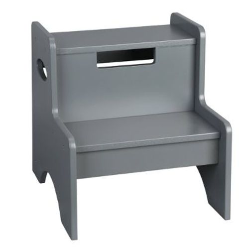 Two Kids' Step Stool Gray - WildKin