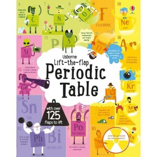 Lift-The-Flap Periodic Table - (See Inside) by Alice James (Board Book)