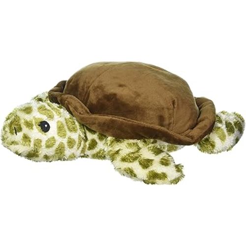 Warmies Microwavable & Weighted Stuffed Animals, Turtle - Heated Stuffed Animal Plushie for Warmth & Comfort - Cute Soft Plush Toys for Adults & Children (Boys, Girls, Babies & Toddlers)