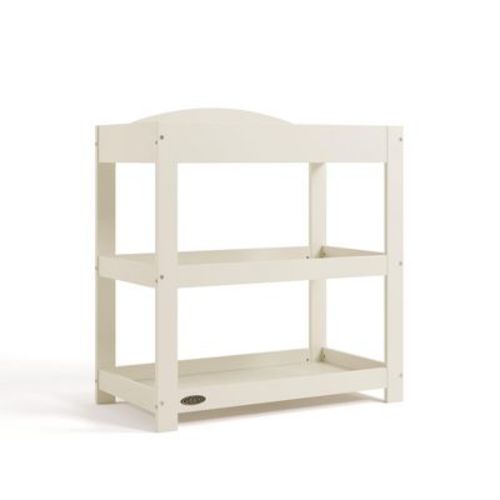 Graco Customizable Changing Table with Water-Resistant Changing Pad Frosted Oat