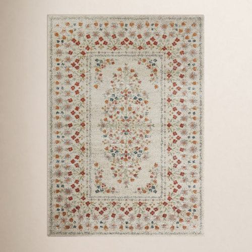 Rifle Paper Co. x Loloi Laurel Linen Area Rug & Reviews | Birch Lane