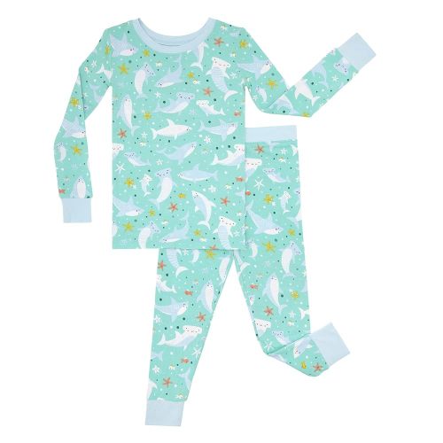 Little Sleepies Two-Piece Pajama Set for Boys & Girls, Soft Viscose from Bamboo Toddler Pajamas for Kids, Family Matching PJs