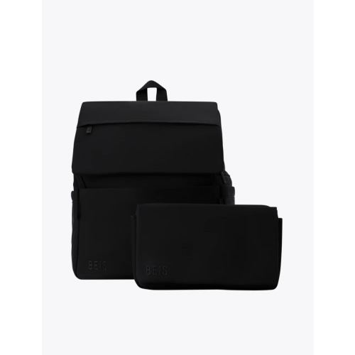 BÉIS 'The Ultimate Diaper Backpack' in Black