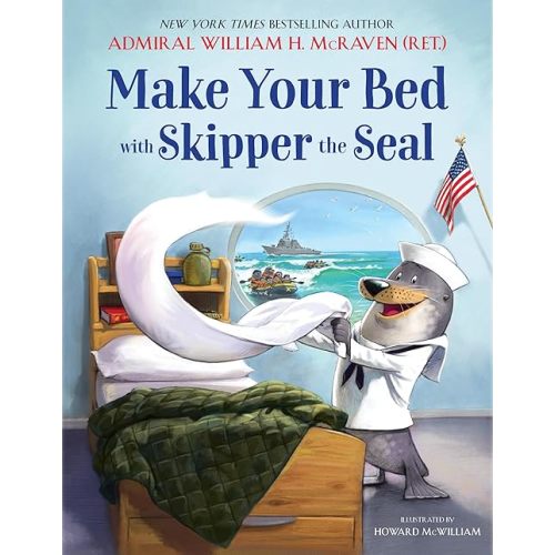 Make Your Bed with Skipper the Seal (Skipper the Seal, 1) Hardcover – Picture Book, September 28, 2021