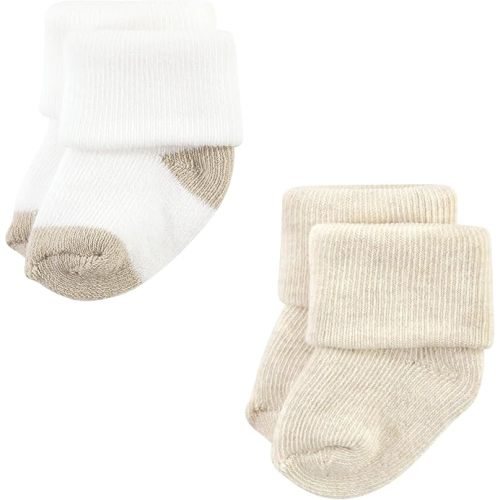 Hudson Baby Baby Girls' Cotton Rich Newborn and Terry Socks - 0-6 Months - 8