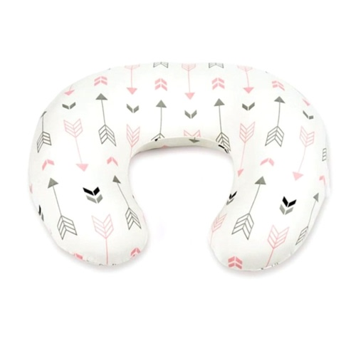Print U-shape Nursing Pillow Breathable Breastfeeding Pillow Removable Slipcover