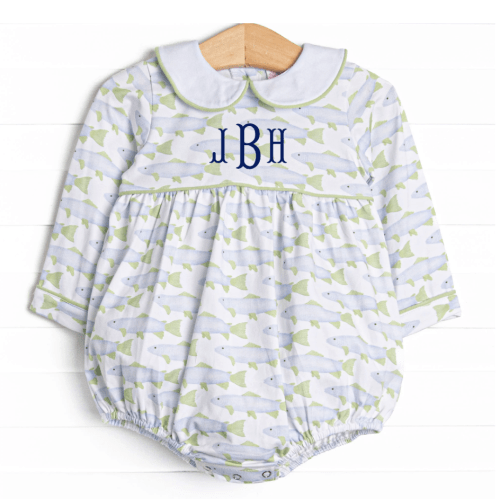 Clear Lake Catch Collared Bubble, Blue – Stitchy Fish