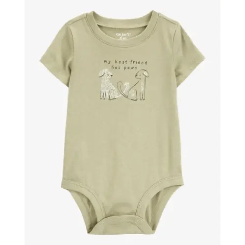Baby Dog Best Friend Short-Sleeve Bodysuit - Carter's | Carter's