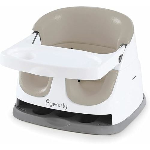 Ingenuity Baby Base 2-in-1 Seat - Cashmere - Booster Feeding Seat