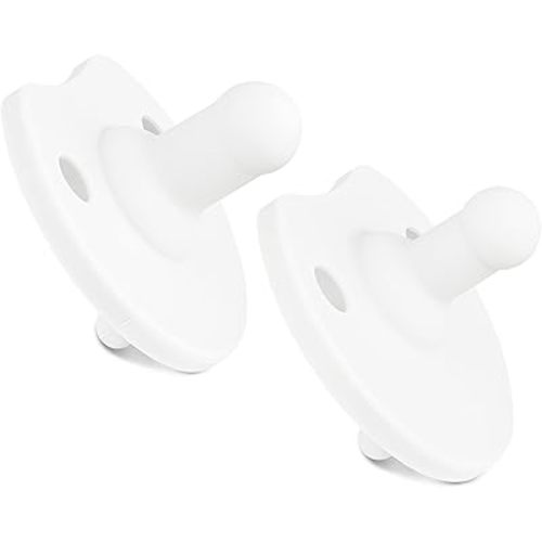 Ryan & Rose Cutie PAT Pacifier Teether (Preemie Kit, White)